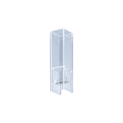 UV cuvette, 2.7 ml, (HxW): 45 x 12 mm, special plastic, transparent, optical sides: 2