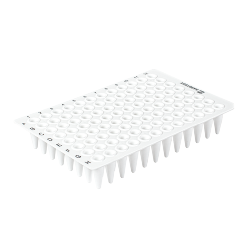 PCR plate without skirt, 96 well, white, High Profile, 200 µl, PCR Performance Tested, PP