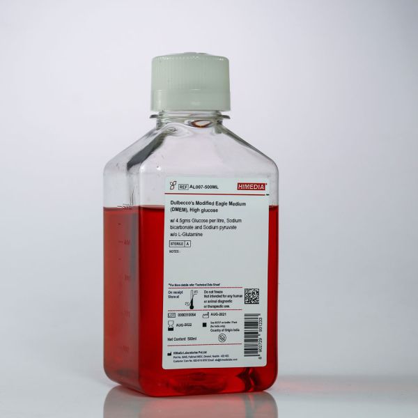 Dulbecco's Modified Eagle Medium (DMEM), High glucose